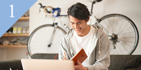 遠方に住んでいてもネットで簡単に参加ができます。