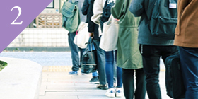 暑い中、寒い中、長時間並ぶことも必要ありません。